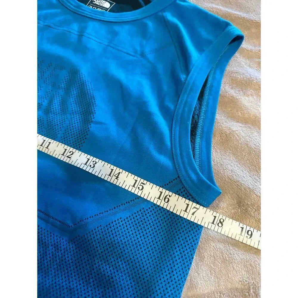 North Face Flight Series Tank Men's Size Small Medium Blue Run Cycle Lightweight - Picture 6 of 6